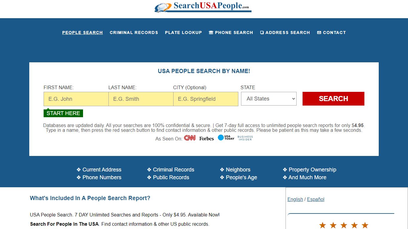 USA People Search | Find People | SearchUSAPeople