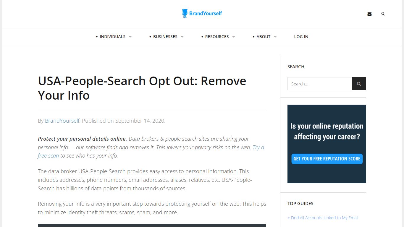 USA-People-Search Opt Out: Remove Your Info (2020 Guide) - BrandYourself